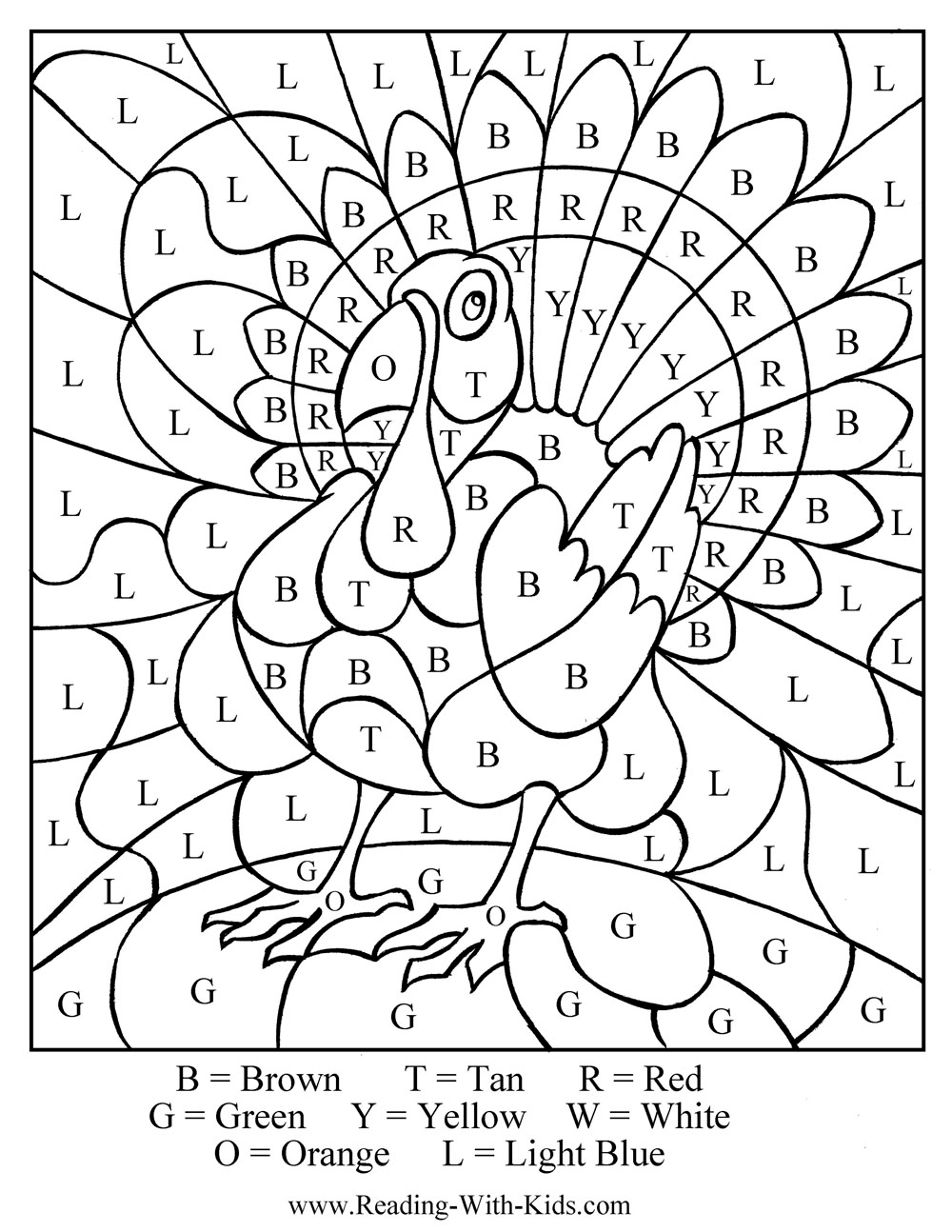 Color by number coloring pages thanksgiving coloring book thanksgiving coloring sheets turkey coloring pages