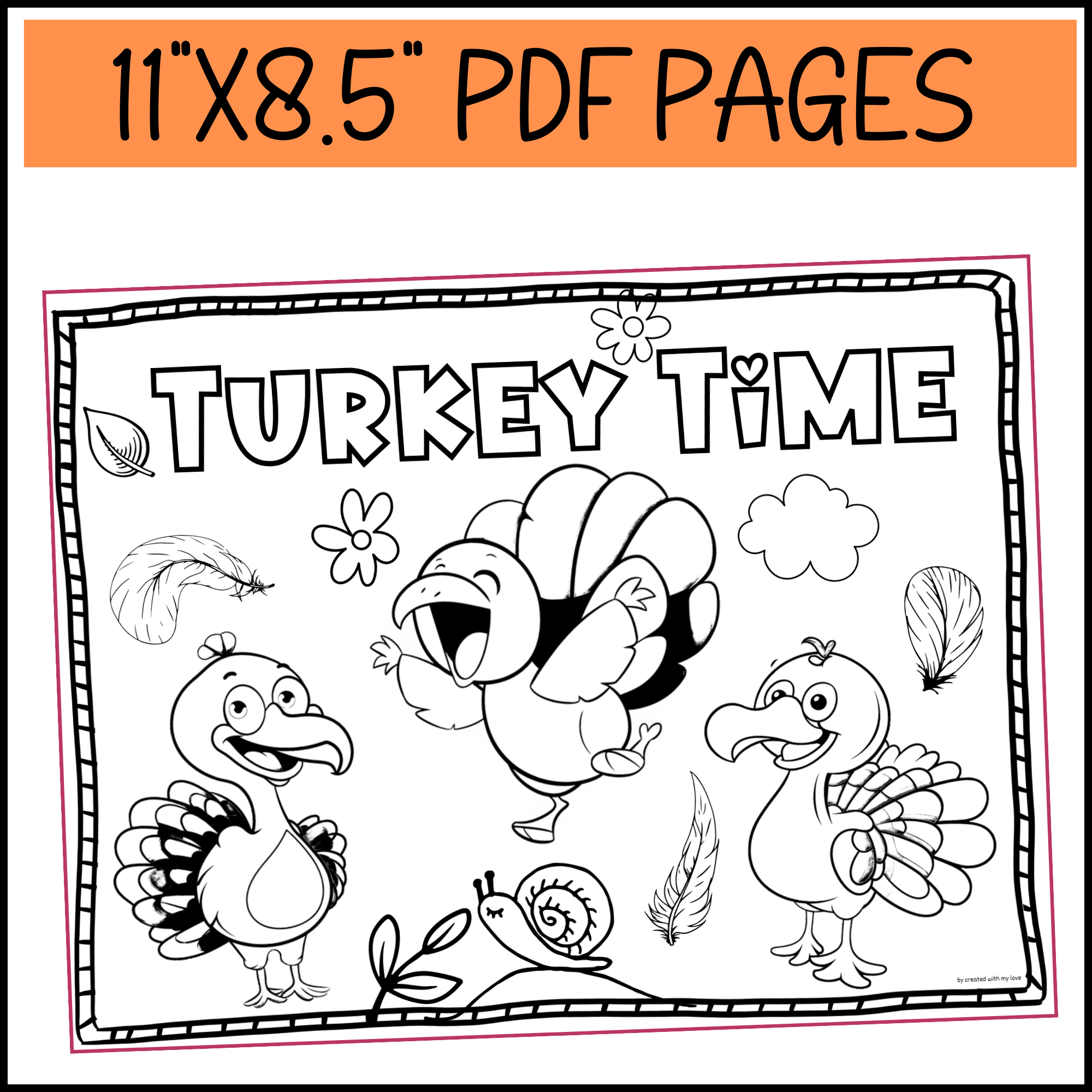 Thanksgiving turkey coloring pages activity writing prompt morning work made by teachers