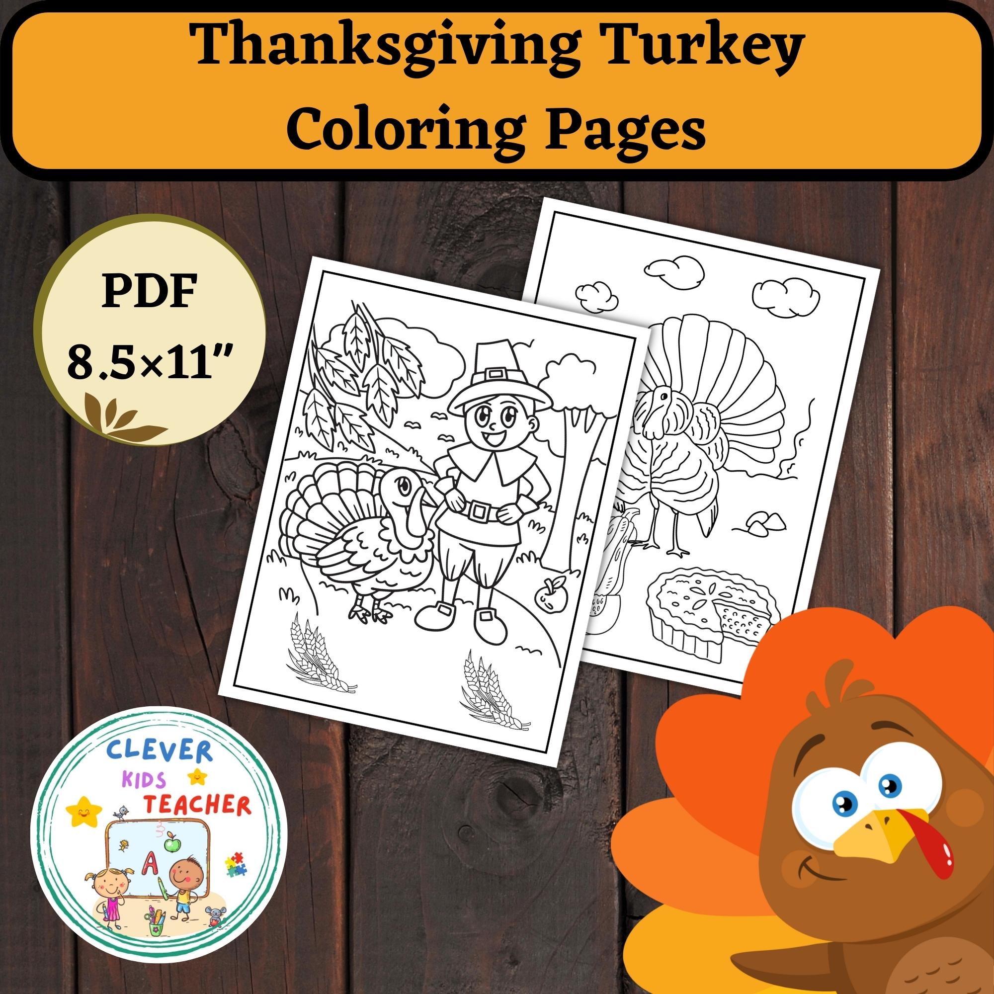 Turkey in disguise thanksgiving coloring pages