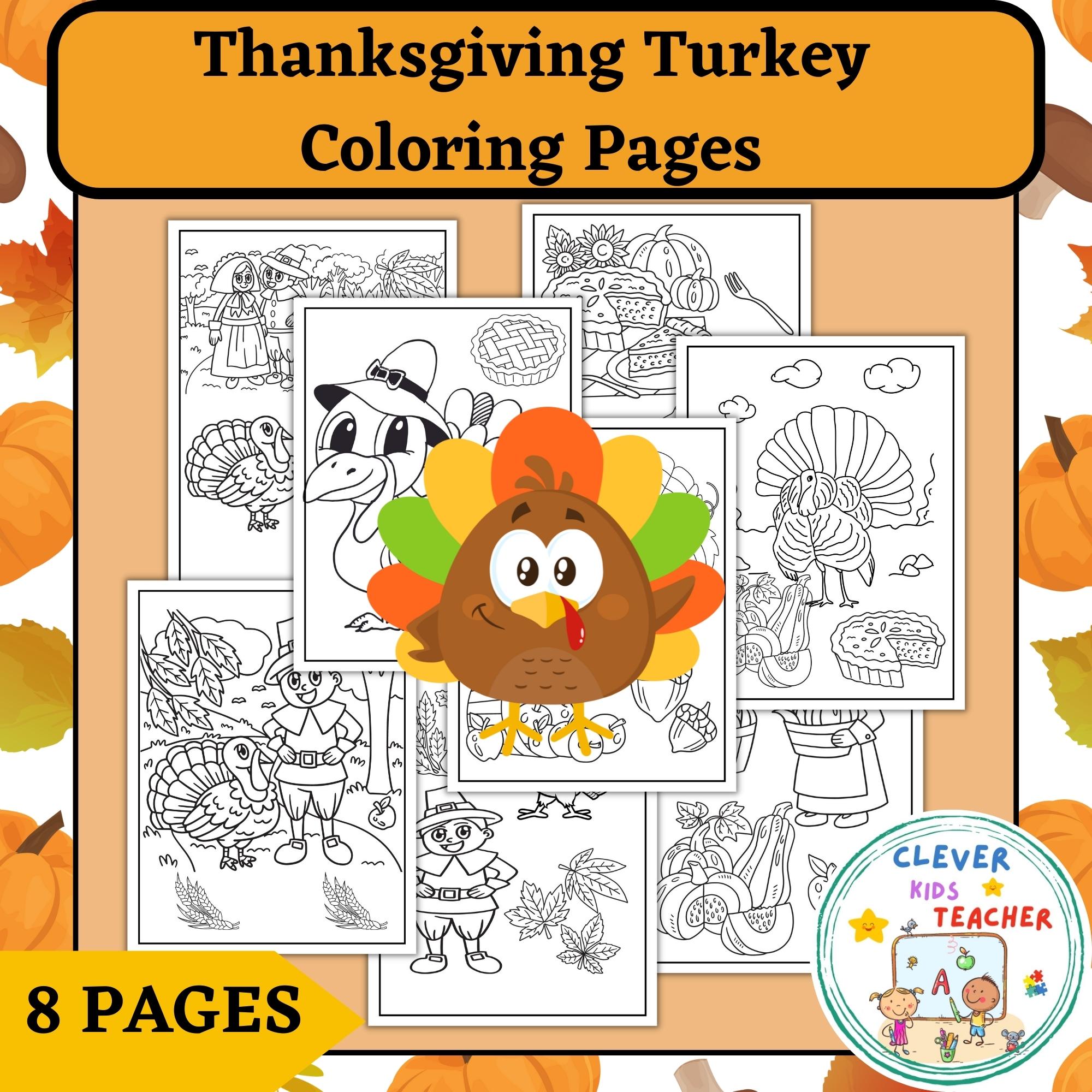 Turkey in disguise thanksgiving coloring pages