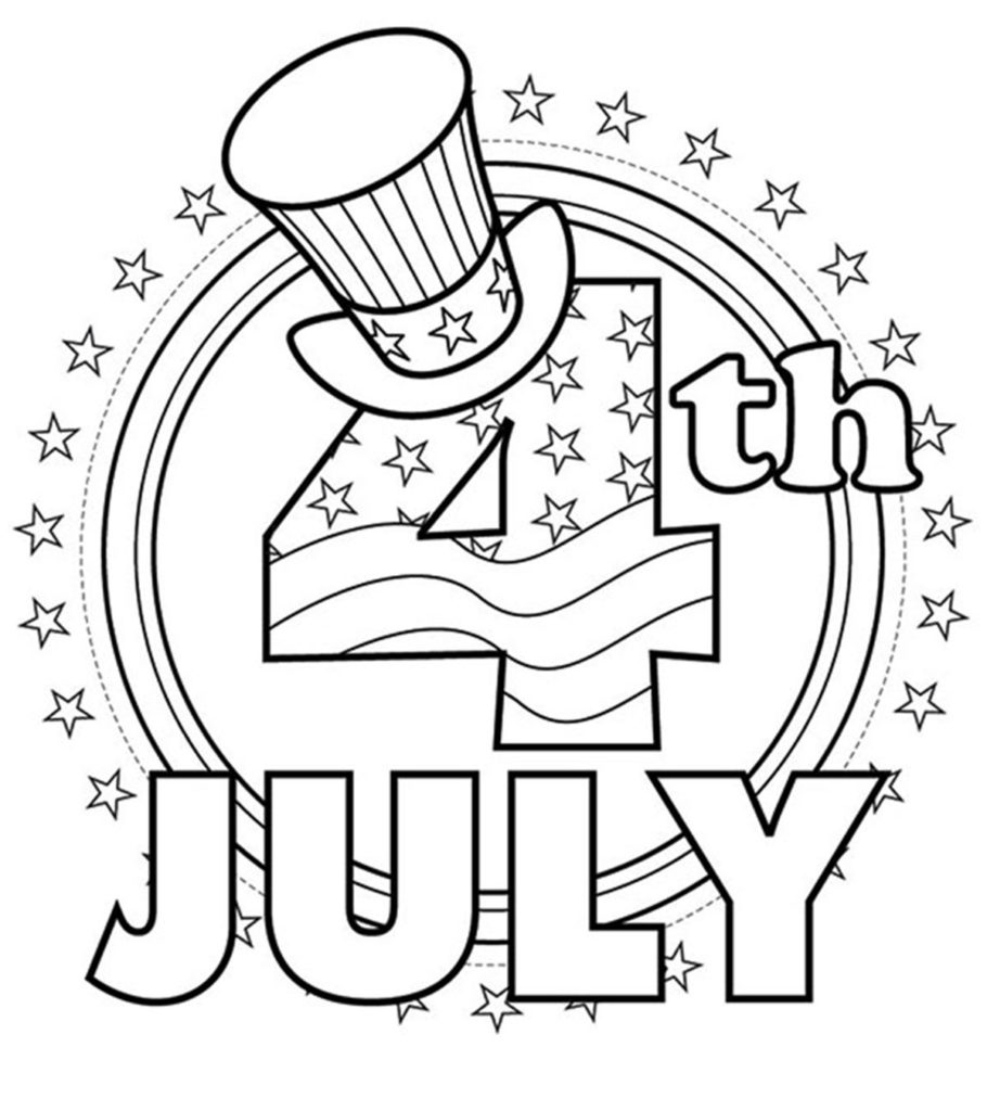 Top free printable th of july coloring pages online