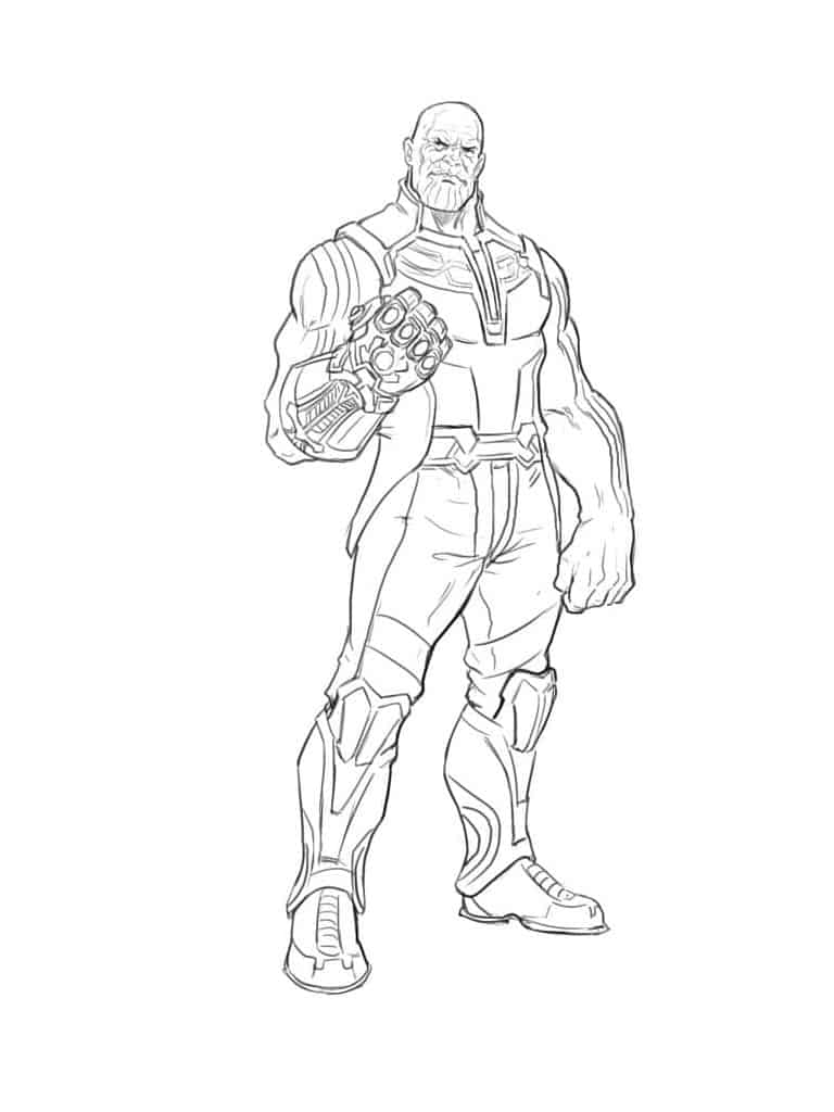 Avengers coloring pages for free