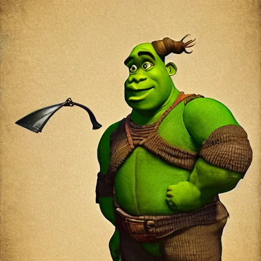 Shrek meme | Art Board Print