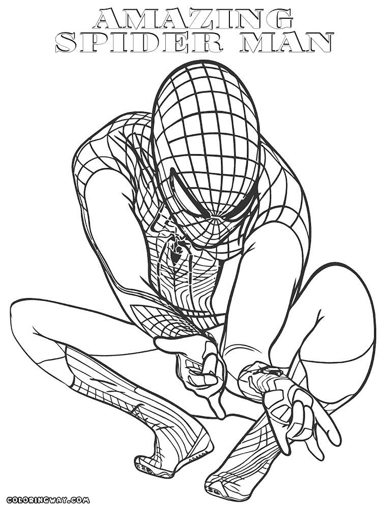 Amazing spider man coloring pages coloring pages to download and print