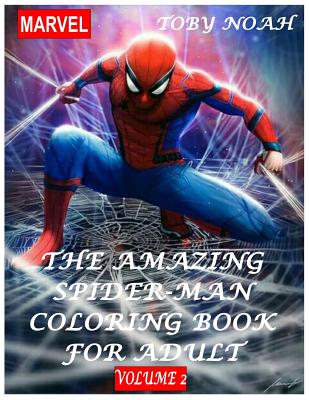 The amazing spiderman coloring book for adult