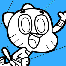 The amazing world of gumball coloring pages