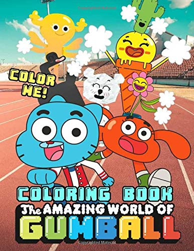 Buy color me the amazing world of gumball coloring book cute character