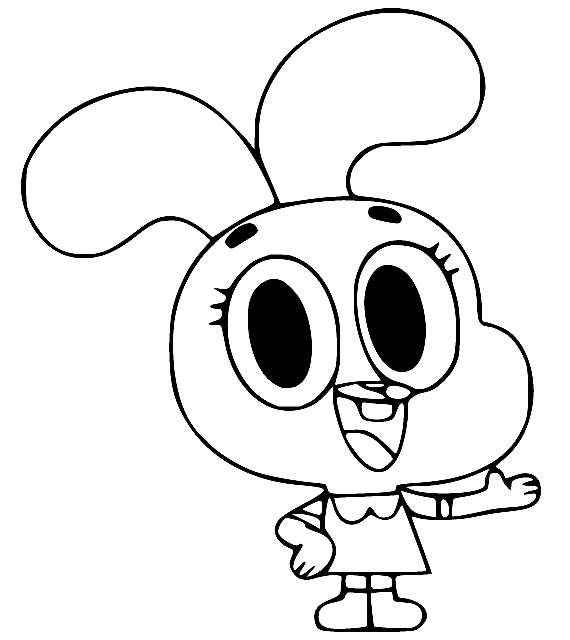 The amazing world of gumball coloring pages printable for free download