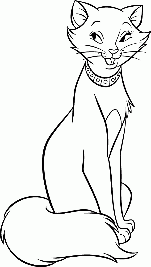 Aristocats coloring pages