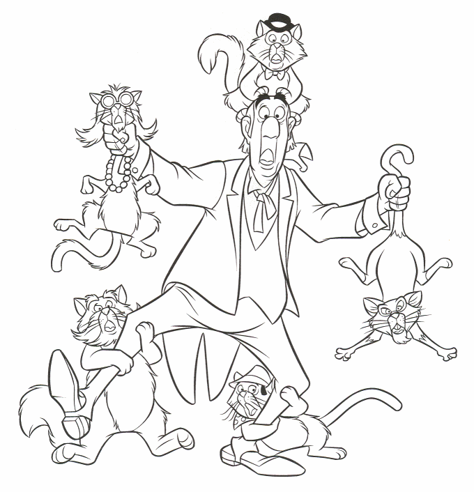 Aristocats coloring pages cartoon coloring pages disney coloring pages coloring pages