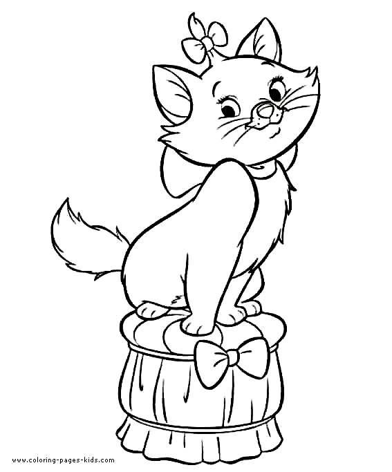 Aristocats coloring pages