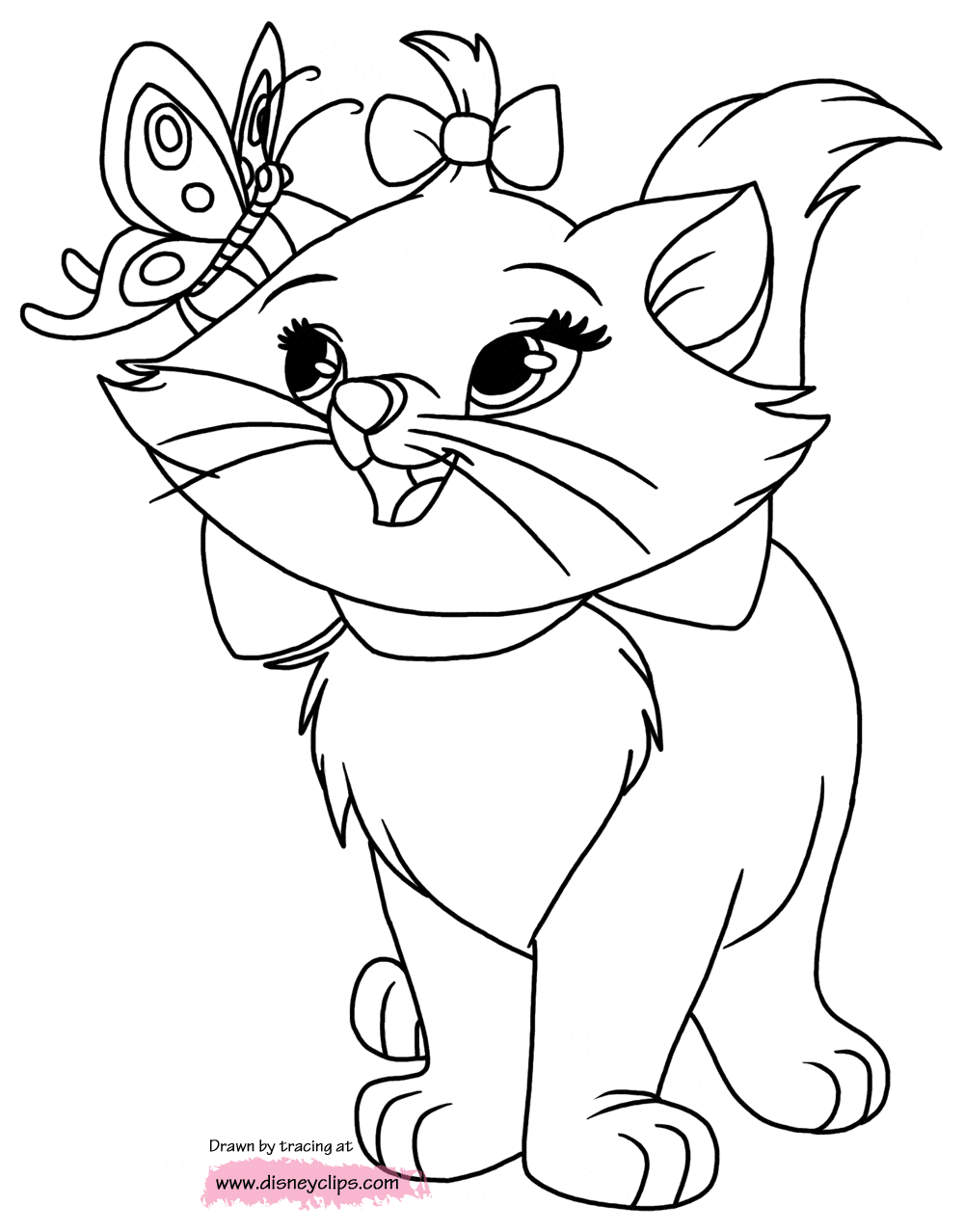 The aristocats coloring pages