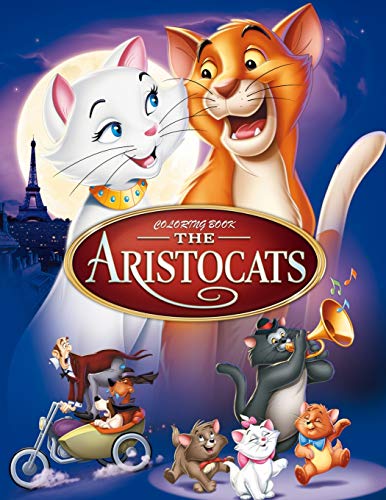 The aristocats coloring book coloring book for kids and adults by linda desperada