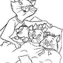 The aristocats coloring pages