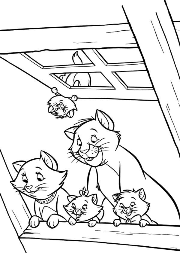 Aristocats coloring pages