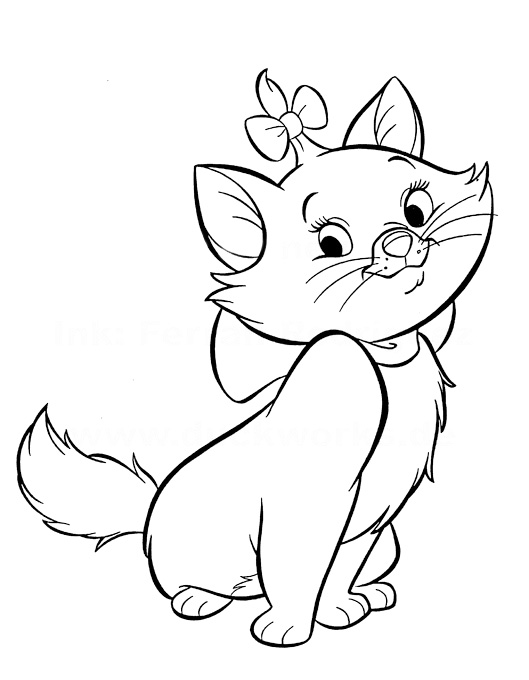 Aristocats coloring pages