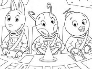 Best backyardigans coloring pages for kids