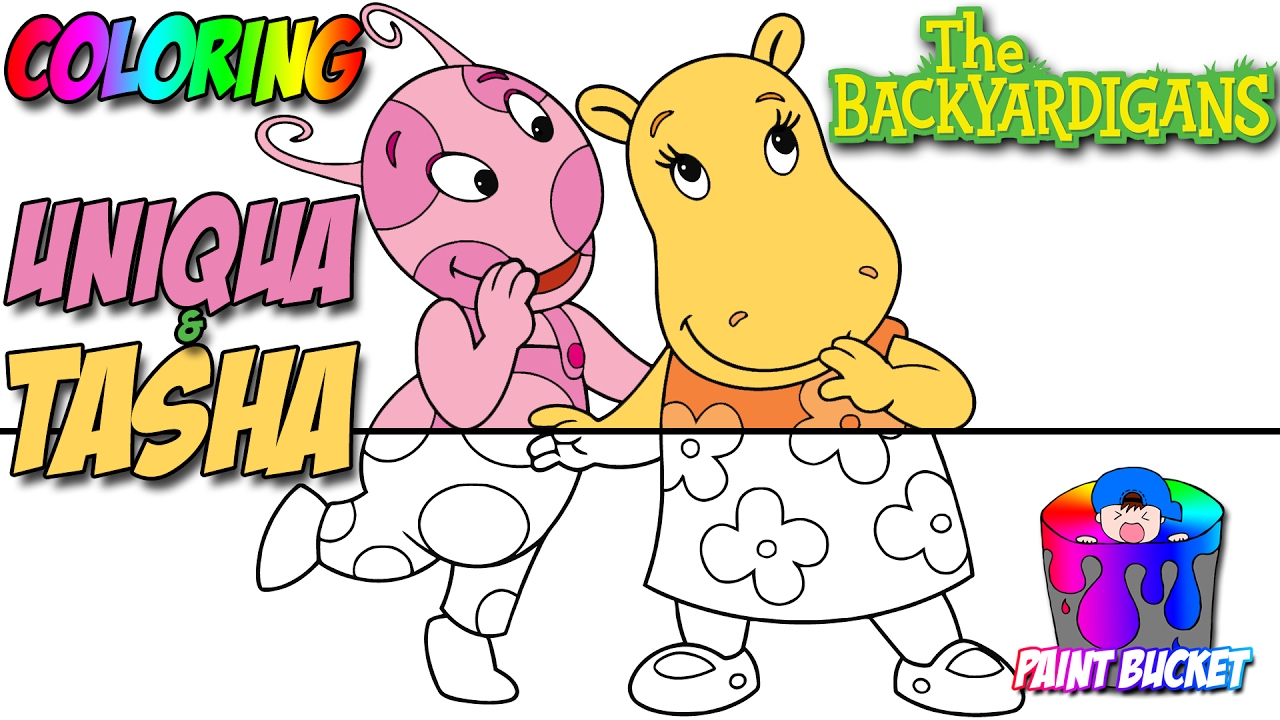 The backyardigans coloring pages