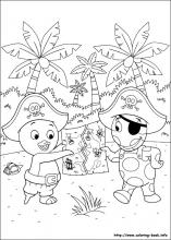 Backyardigans coloring pages on coloring