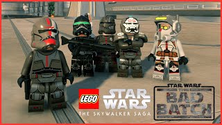 Lego star wars the skywalker saga the bad batch characters pack