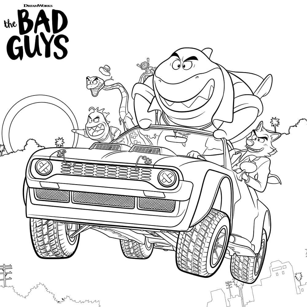 The bad guy coloring pages pdf to print bad guy ctoon coloring pages coloring pages