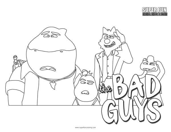 Bad guys coloring page bad guy cool coloring pages coloring pages