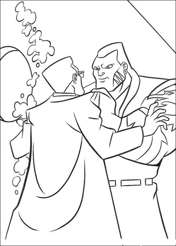 Bad guy coloring page free printable coloring pages