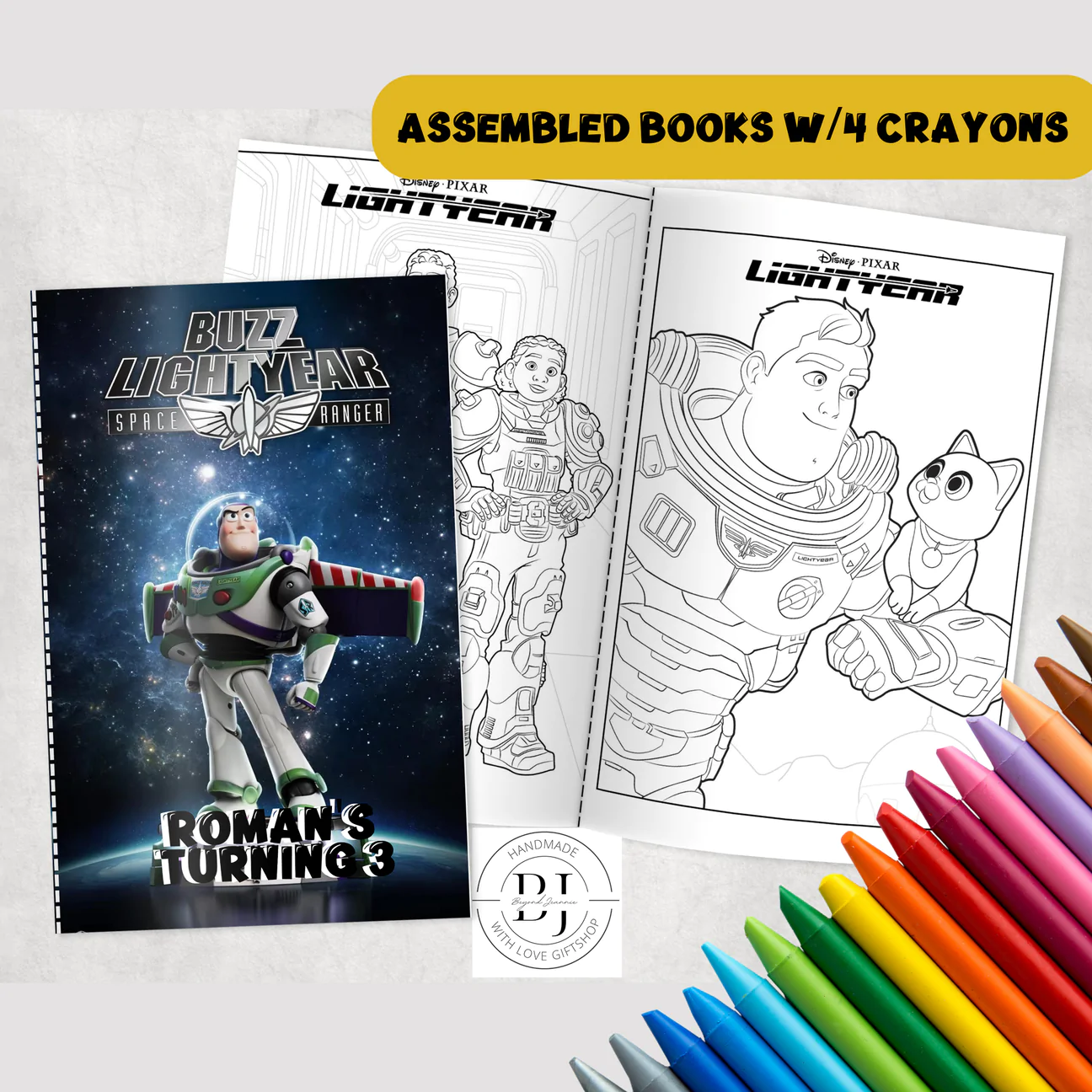 The bad guys customized coloring books