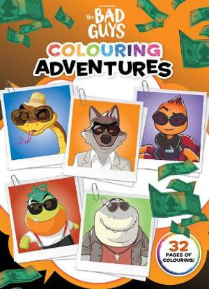 The bad guys colouring adventures dreamworks bad guys