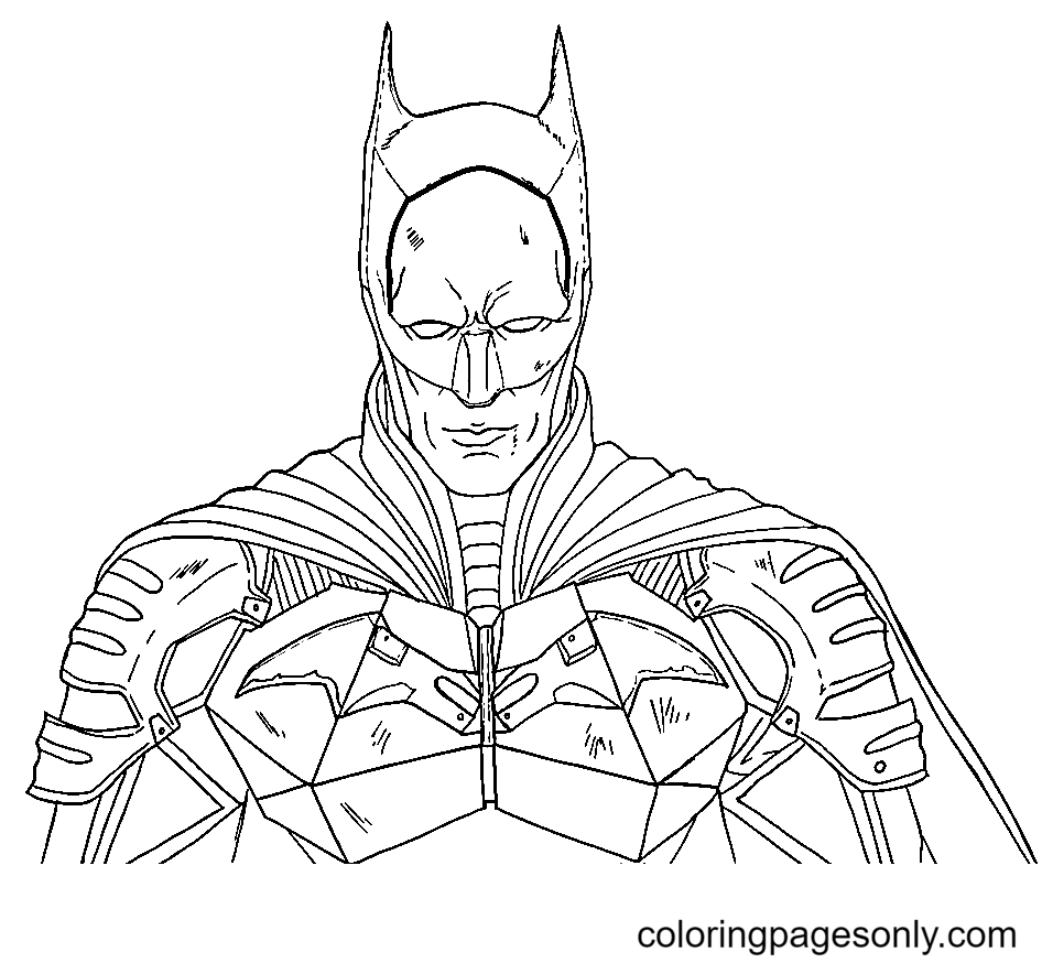 Batman coloring pages printable for free download