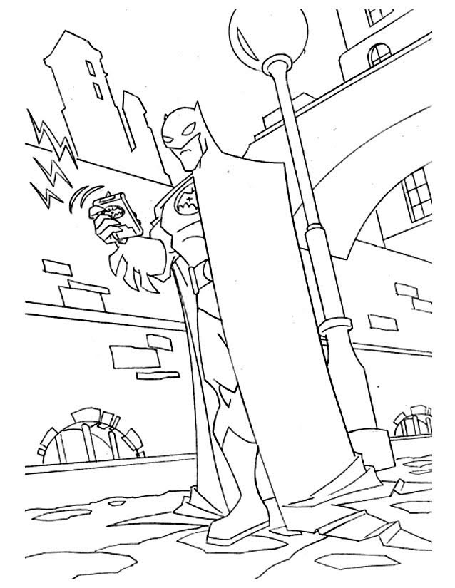 The batman coloring pages â the batman cool pics