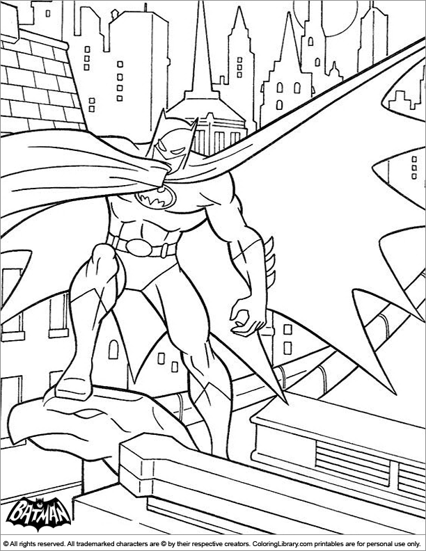 Printable coloring page for kids