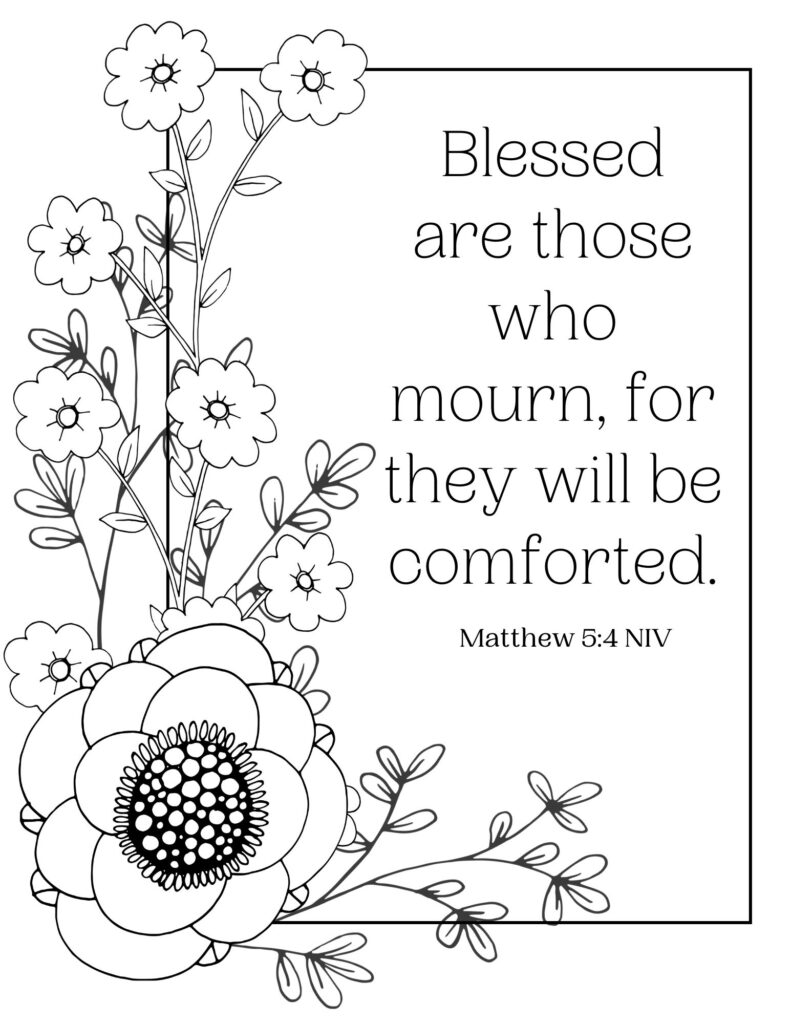 Free beatitudes printables