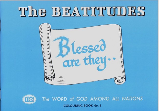 The beatitudes coloring book