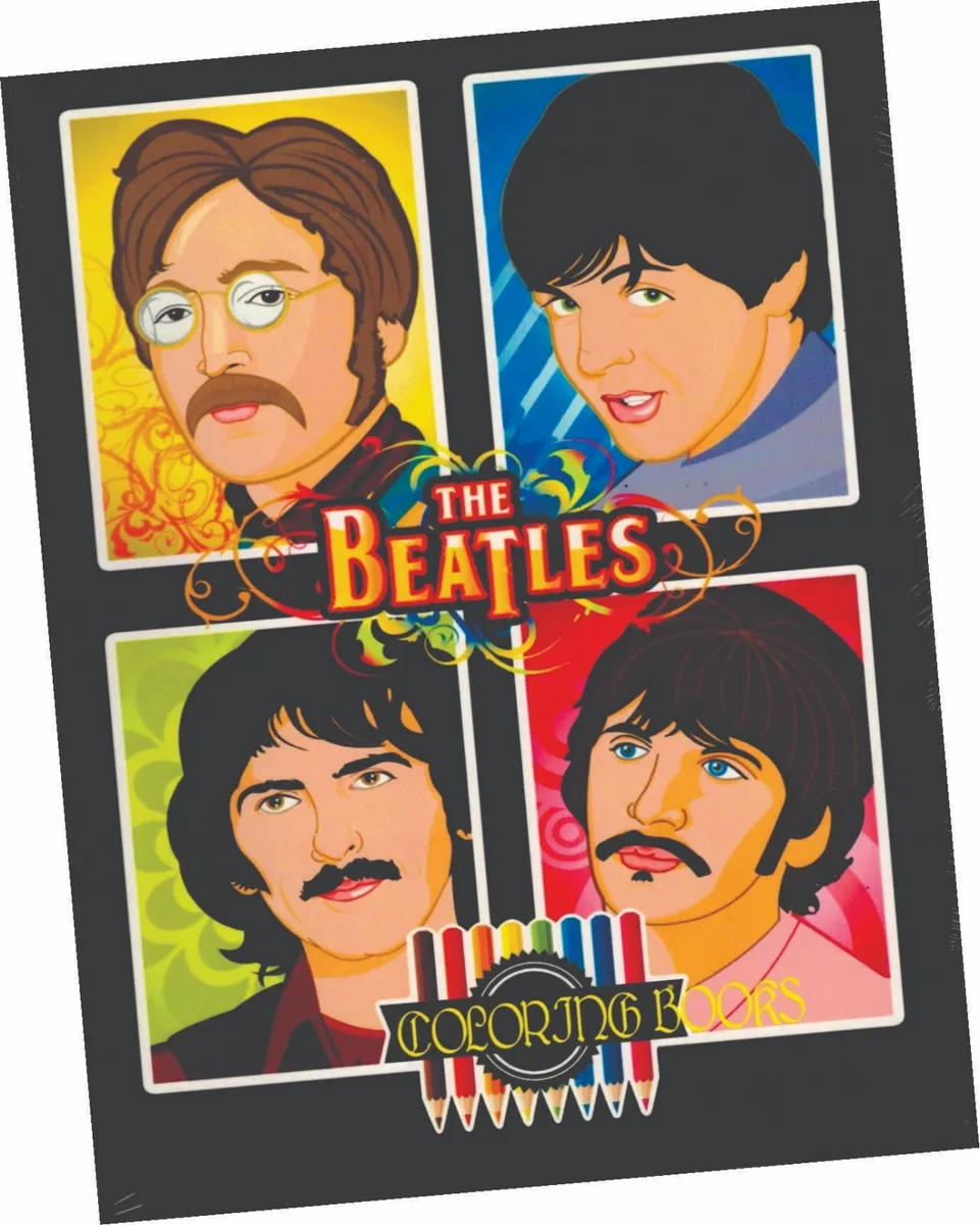 The beatles coloring book