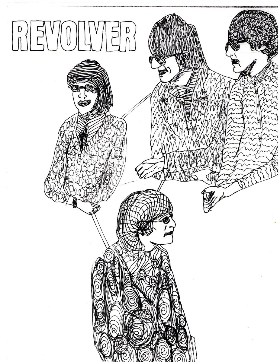 Limited edition beatles coloring book zines th edition