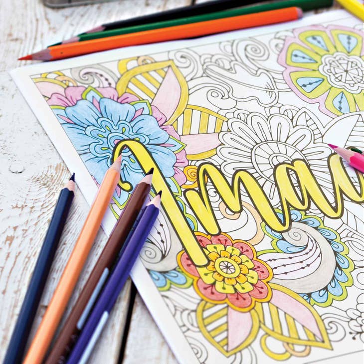 Wholesale the colours coloring pages pack for fans of the beatles for your store