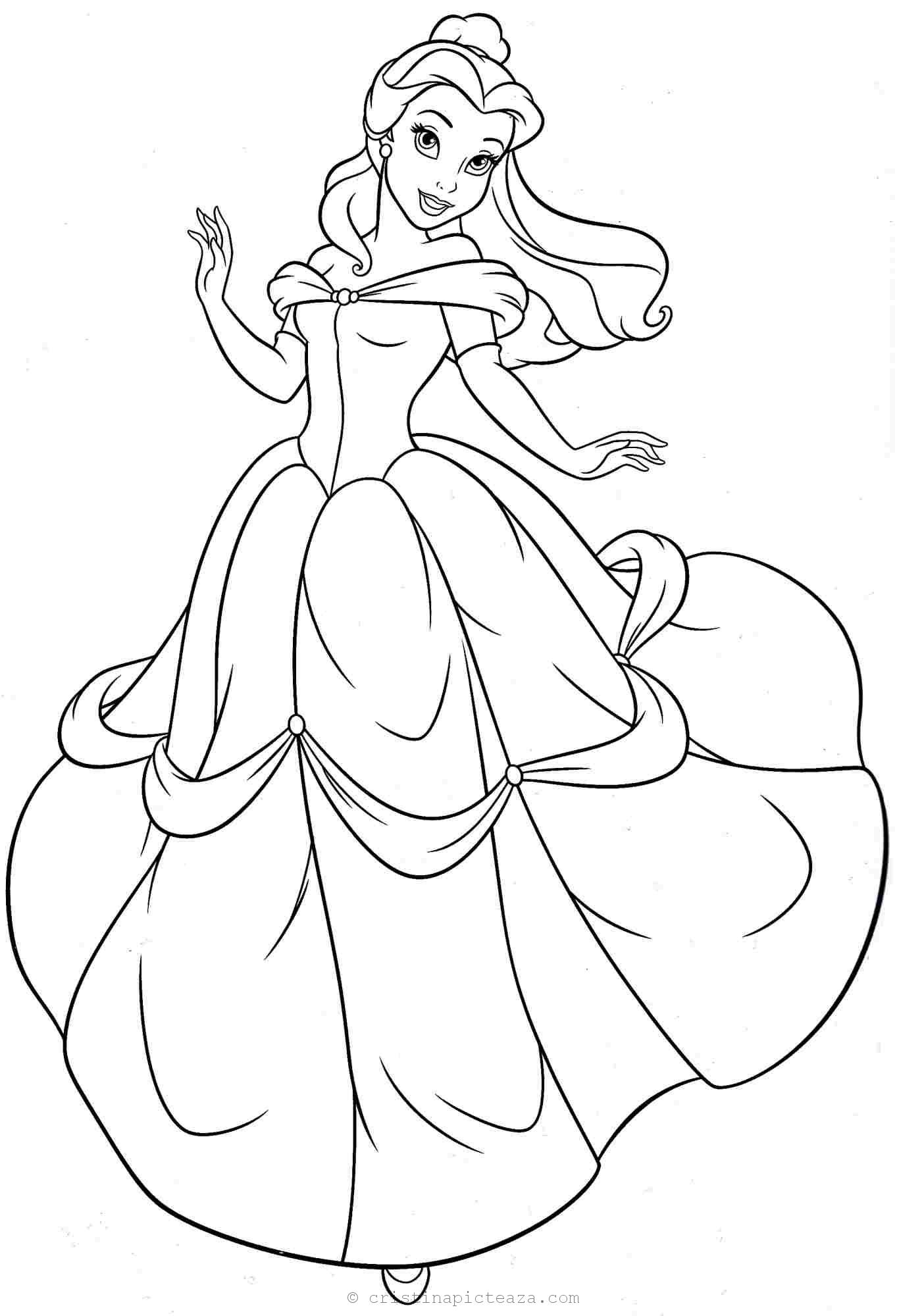 Beauty and the beast coloring pages â drawing sheets