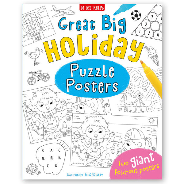 Great big holiday puzzle posters