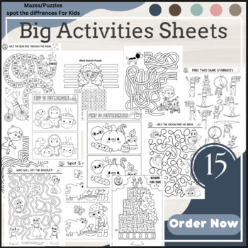 March activitiescoloring pages mazes and puzzles print activity pack for kids