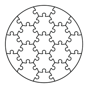 Jigsaw puzzle coloring pages printable for free download