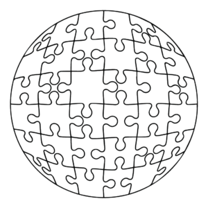 Jigsaw puzzle coloring pages printable for free download