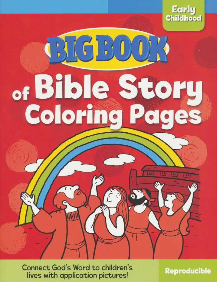 Big book of bible story coloring pages for early childhood â one stone biblical resources