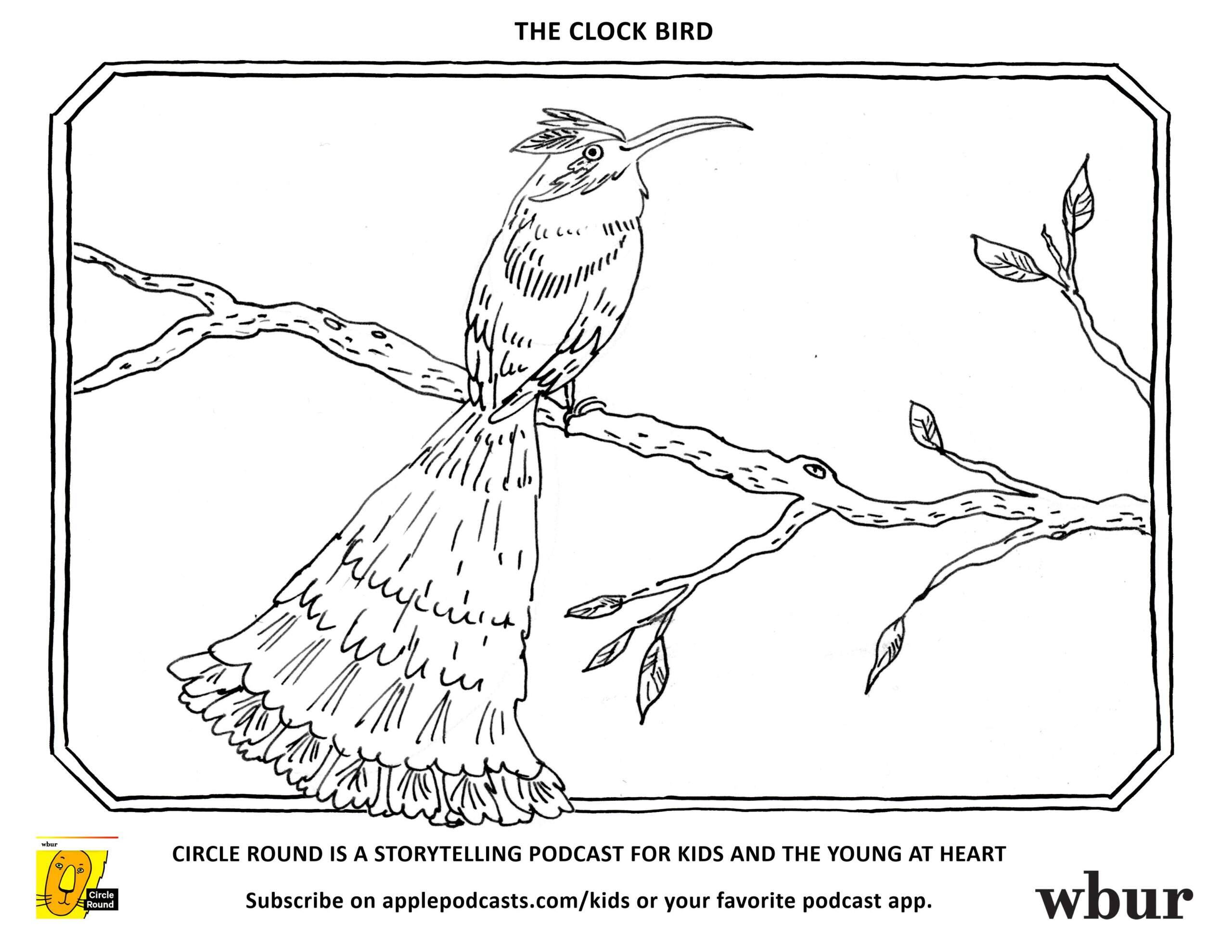 Coloring pages circle round