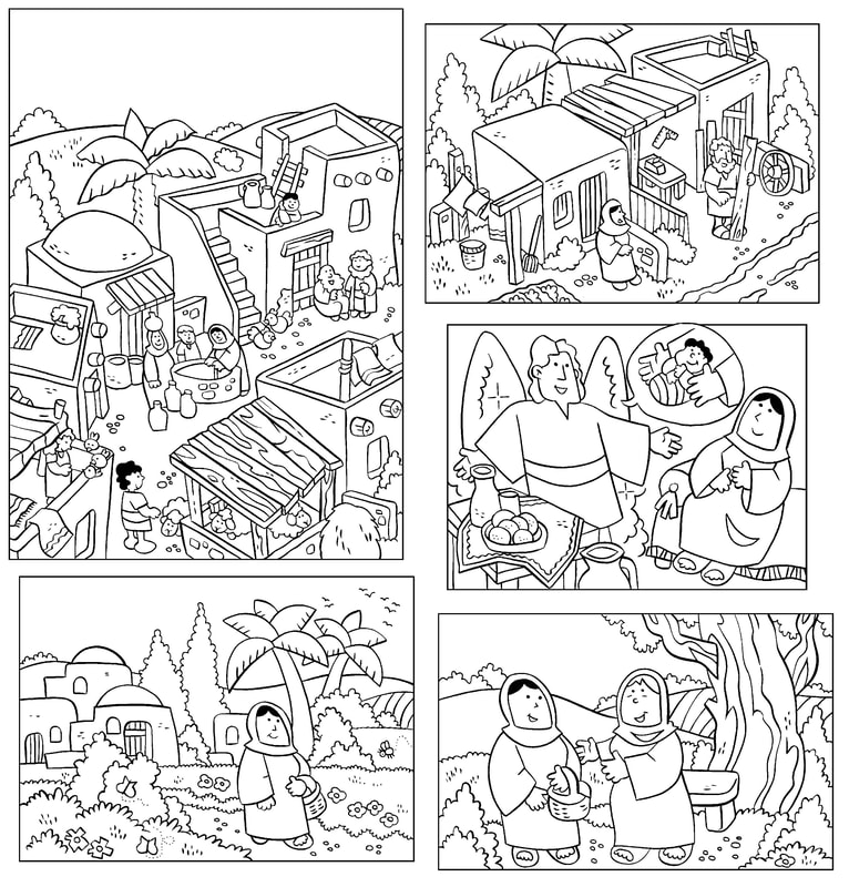 A man named jesus coloring pages