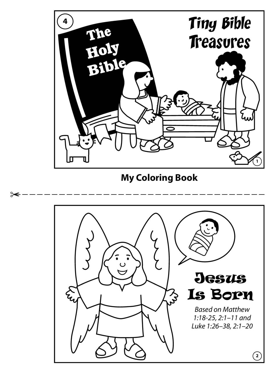 My coloring book jesus is born my wonder studio