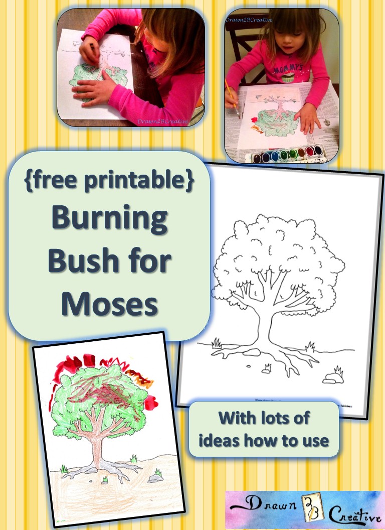 A printable bush to burn