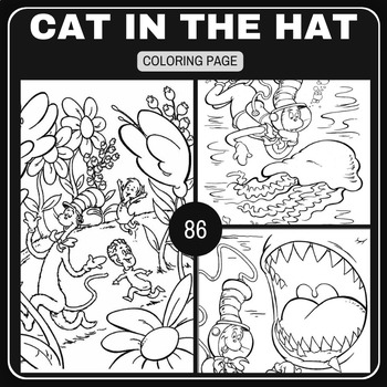 The hat coloring pages for kids mothers days and spring works tpt