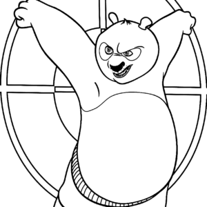 Kung fu panda coloring pages printable for free download