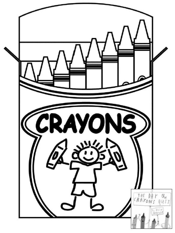 The day the crayons quit coloring sheet omazing kids aac consulting